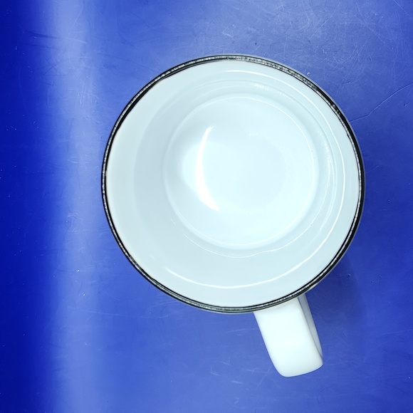 Lucinda Wei Fureezing Cat Mug - White and Blue - Picture 3 of 4